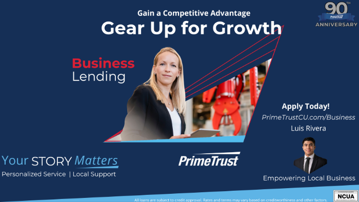 Gear up for business growth with PrimeTrust. 